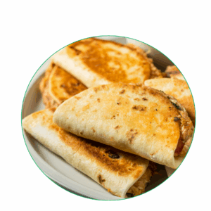 KBS-DEC 17 WEDNESDAY Chicken Quesadillas empanadas & Organic tortilla chips