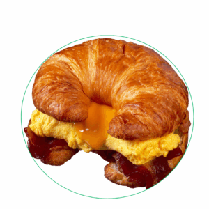 HCA- JAN 12  MONDAY Fluffy Cheese & Egg Croissant